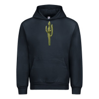 Navy cactus Urban Hoodie - BarkalooDesign