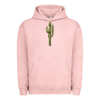 Pigment Salmon cactus Urban Hoodie - BarkalooDesign