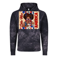 Little Miss America Vintage Hoodie | Teevron