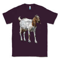 Plum Boer Goat Classic Tee - LillyAllenDesigns