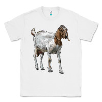 White Boer Goat Classic Tee - LillyAllenDesigns