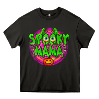 Asphalt Spooky Mama Heavy Core Tee - BundleAndBundleShop