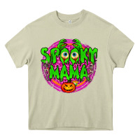 Mossy Spooky Mama Heavy Core Tee - BundleAndBundleShop