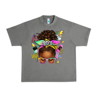 Tornado 80's babe afro messy bun Urban Heavy Tee - texasbilliewilder