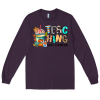 Plum teaching little pumpkins Long Sleeve Tee - CowGirlArtShop