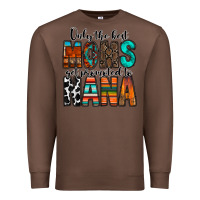 Chestnut only the best moms get promoted to nana Premium Sweatshirt - RacoonDesign