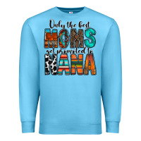 Ocean Blue only the best moms get promoted to nana Premium Sweatshirt - RacoonDesign