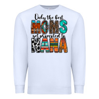 White only the best moms get promoted to nana Premium Sweatshirt - RacoonDesign