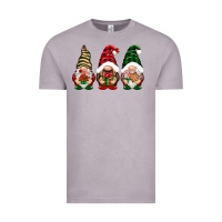 Vintage Zinc Christmas gnomes Vintage Tee - NancyCooperArtShop