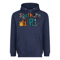Navy southern girl Heavyweight Hoodie - RacoonDesign