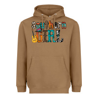Toasted Coconut southern girl Heavyweight Hoodie - RacoonDesign