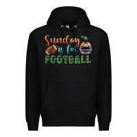 Black sunday is for football Premium Hoodie - BundleAndBundleShop