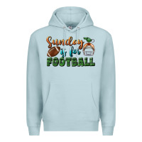 Blue Mist sunday is for football Premium Hoodie - BundleAndBundleShop