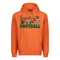 Carrot sunday is for football Premium Hoodie - BundleAndBundleShop