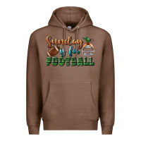 Chestnut sunday is for football Premium Hoodie - BundleAndBundleShop