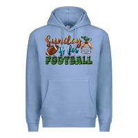 Colony Blue sunday is for football Premium Hoodie - BundleAndBundleShop
