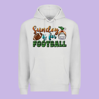 Sunday Is For Football Premium Hoodie Designed By Bundleandbundleshop