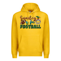 Lemon sunday is for football Premium Hoodie - BundleAndBundleShop