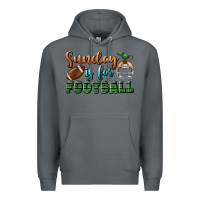 Rock sunday is for football Premium Hoodie - BundleAndBundleShop