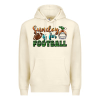Sandshell sunday is for football Premium Hoodie - BundleAndBundleShop