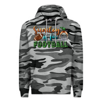Slate Camo sunday is for football Premium Hoodie - BundleAndBundleShop