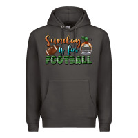 Smoke sunday is for football Premium Hoodie - BundleAndBundleShop