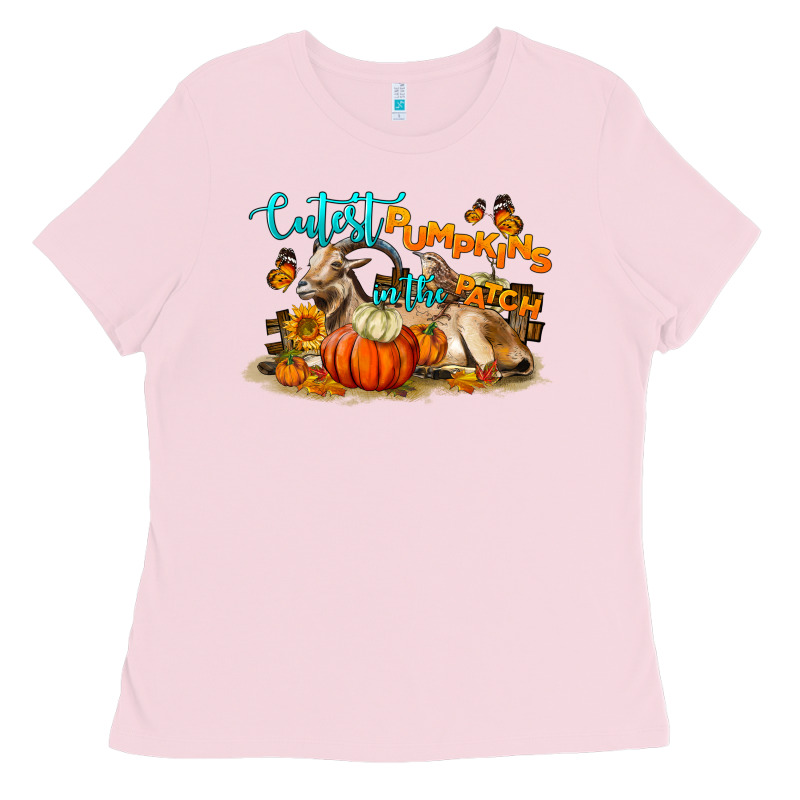 Fall Cutest Pumpkin In The Patch Ladies Tee by LillyAllenDesigns | Teevron
