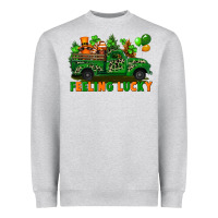 Feeling Lucky With Gnomes On Truck Heavyweight Sweatshirt | Teevron