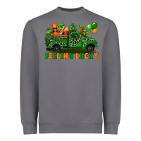 Storm feeling lucky with gnomes on truck Heavyweight Sweatshirt - FaDigitalArtStudio
