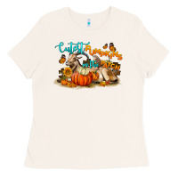 Bone Fall Cutest Pumpkin In The Patch Ladies Tee - LillyAllenDesigns