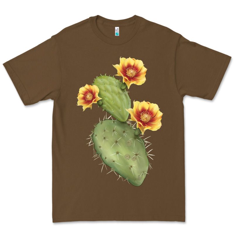 Opuntia Phaeacantha Cactus Premium Tee by LillyAllenDesigns | Teevron