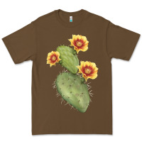 Cacao Opuntia Phaeacantha Cactus Premium Tee - LillyAllenDesigns