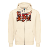 Sandshell team mom Zipper Hoodie - CowhideDigitalArt