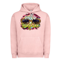 Pigment Salmon hello sunshine Urban Hoodie - BarkalooDesign