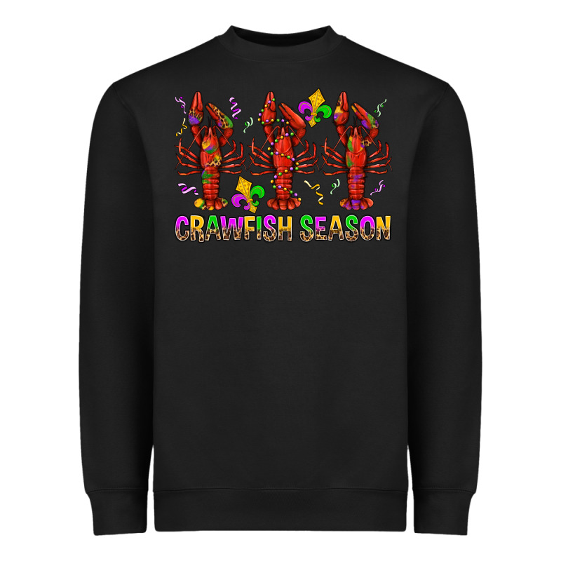 Crawfish Season Mardi Gras Heavyweight Sweatshirt by BundleAndBundleShop | Teevron