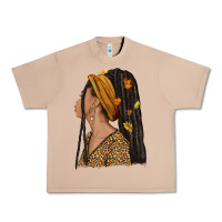 Burro Fall afro woman Urban Heavy Tee - NancyCooperArtShop