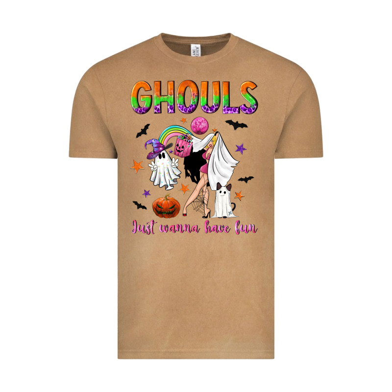 Ghouls Just Wanna Have Fun Vintage Tee by NancyCooperArtShop | Teevron