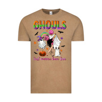 Vintage Coffee Ghouls just wanna have fun Vintage Tee - NancyCooperArtShop