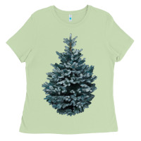 Matcha Colorado Blue Spruce Ladies Tee - RanaPortraitStore