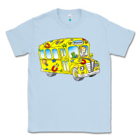 Dusty Blue the magic school bus Classic Tee - lanVoArt