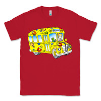 Red the magic school bus Classic Tee - lanVoArt