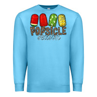 Ocean Blue popsicle season Premium Sweatshirt - RacoonDesign