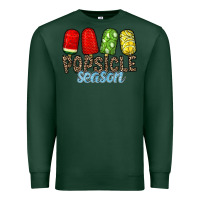 Sports Green popsicle season Premium Sweatshirt - RacoonDesign
