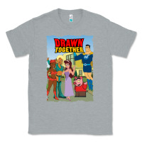 Heather Grey drawn together Classic Tee - lanVoArt