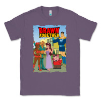 Lavender drawn together Classic Tee - lanVoArt