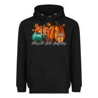 Black pumpkin spice everthing Heavyweight Hoodie - RacoonDesign