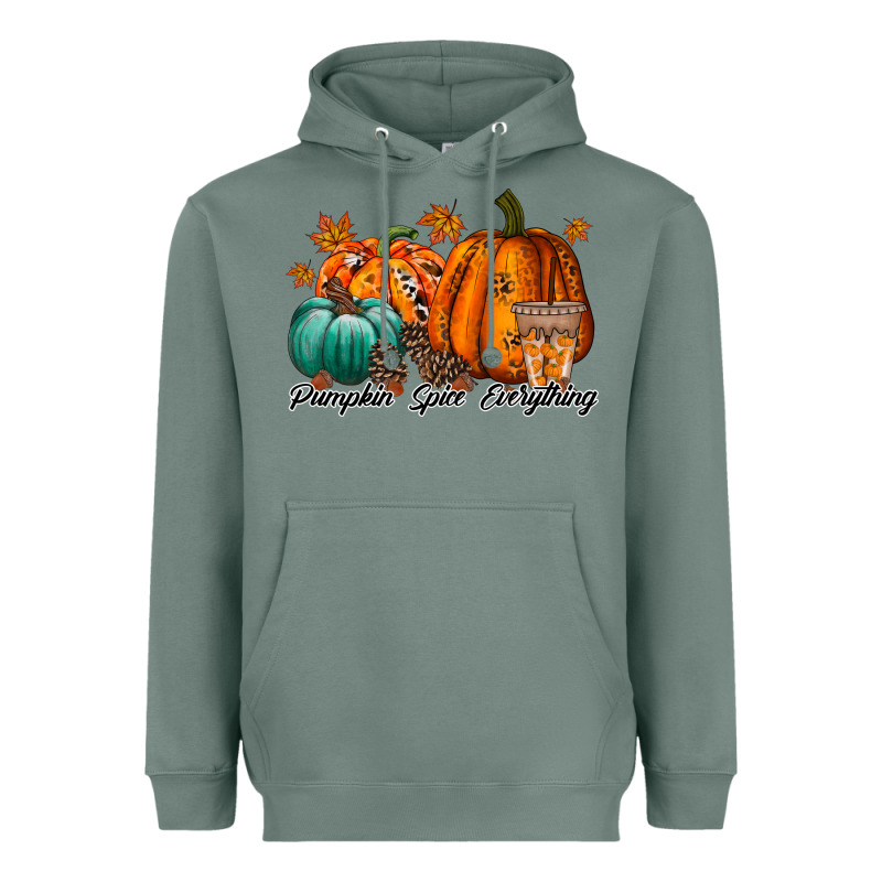 Pumpkin Spice Everthing Heavyweight Hoodie by RacoonDesign | Teevron