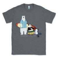 Charcoal Heather shirokuma cafe Classic Tee - lanVoArt