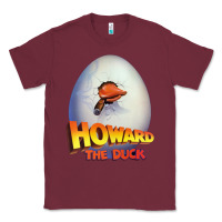 Burgundy howard the duck Classic Tee - lanVoArt
