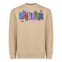 Mushroom easter with leopard Heavyweight Sweatshirt - FaDigitalArtStudio